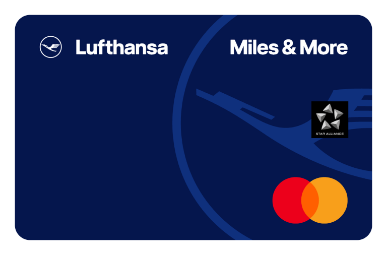 Offizielles Produktmotiv der Miles and More Blue Credit Card